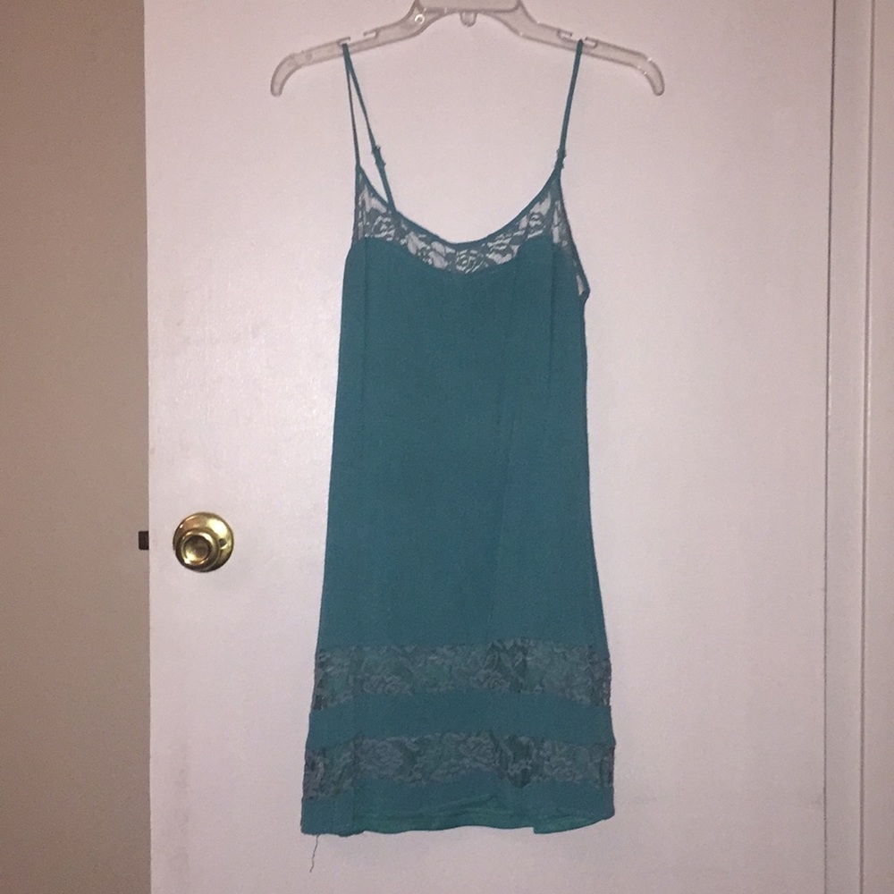 Blue dress